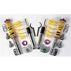 Coilover Springs/Struts, Variant 1, Natural, Purple, Yellow, Front and Rear, Ford, Mustang, V6/V8, Kit