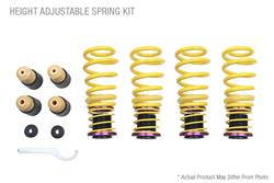 Coilover Kits, HAS, 0.0 - 1.0 in. Lowered Front, 0.0 - 1.0 in. Lowered Rear, Yellow Powdercoated Springs, Mclaren, Kit