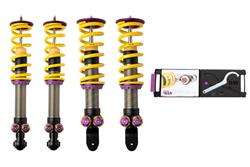 Coilover Kits, Variant 5 (V5), without Magride or Nose Lift, Front and Rear Shocks, Adjustable Valving, Steel, Zinc, Chevrolet, Set of 4