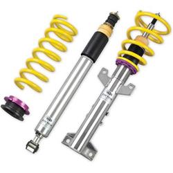 Coilover Kits, Variant 3, 0.8 - 1.8 in. Lowered Front and Rear, Shocks, Yellow Powdercoated Springs, Mercedes-Benz, Kit