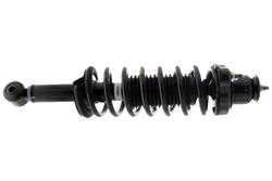 Shock/Strut, Strut-Plus, Twin-tube, Rubber Bushing, Black, Rear, Mitsubishi, Each