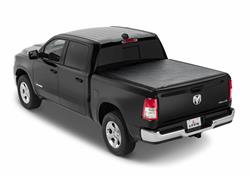 Tonneau Cover, SR250 Series, Soft, Roll-Up, Aluminum, Vinyl, Black, 6 1/2 ft. Truck Bed Length, Ram, Each