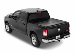 Tonneau Cover, HF350M Series, Hard, Folding, Hook and Loop, Aluminum, Black, 5 1/2 ft. Truck Bed Length, Ram, Each