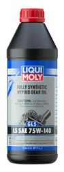 Fully Synthetic Hypoid Gear Oil (GL5) LS SAE 75W-140 ,Plastic can