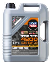 Motor Oil, Top Tec 4200 5W-30 , Plastic Container, 5 Liters