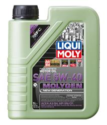 Motor Oil, Molygen New Generation 5W-40 , Plastic Container, 1 Liter