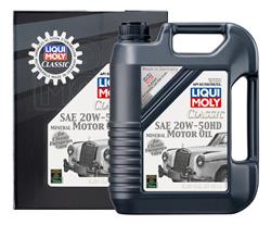 Classic Motoroil SAE 20W-50 HD ,Plastic canister