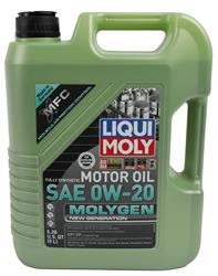 Molygen New Generation 0W-20 , 5-Liter Jug, Each