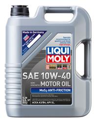 MoS2 Antifriction Motoroil 10W-40 ,Plastic Container, 5 Liters