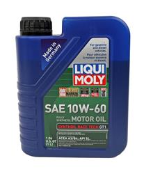 Motor Oil, Synthoil Race Tech GT1, 10W60, Plastic Container, 1 Liter