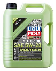 Motor Oil, Molygen New Generation 5W-20 , Plastic Container, 5 Liters, Each