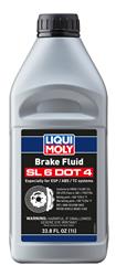 Brake Fluid, Liqui Moly SL6, DOT 4, 1 L, Each