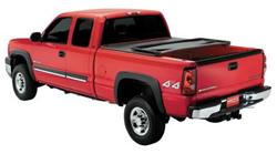 Tonneau Cover, Genesis Tri-Fold, Vinyl, Black, without RamBox, Dodge, RAM Classic, 6.5 ft. Truck Bed Length, Each