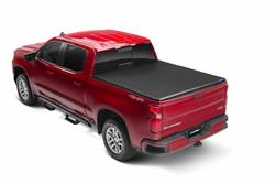 Tonneau Covers, Genesis Tri-Fold, Soft Style, Folding, Vinyl, Black, 6.75 ft. Truck Bed Length, Chevrolet, GMC, Each