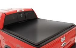 Tonneau Cover, Genesis Tri-Fold, Folding, Vinyl, Black, Chevy, GMC, 5.75 ft. Truck Bed Length, Each