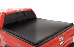 Tonneau Cover, Genesis Tri-Fold, Folding, Vinyl, Black, Chevy, GMC, 6.5 ft. Truck Bed Length, Each