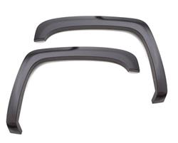 Fender Flares, SX-Sport Style, Thermoplastic, Smooth, Black, GMC, Sierra 1500, Front/Rear, Set