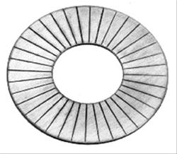 Valve Spring Shim, Hardened, 0.645 in. I.D., 1.625 in. O.D., 0.030 in. Thick, Set of 50