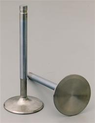 Valves, Intake, Stainless Steel, 2.065 in. Diameter, .371 in. Stem, 5.218 in. Length, Chevy, Set of 8