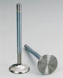 Valves, Exhaust, Stainless Steel, 1.550 in. Diameter, .341 in. Stem, 5.080 in. Length, Ford, Set of 8