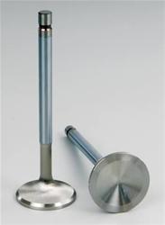 Valves, Exhaust, Stainless Steel, 1.600 in. Diameter, .341 in. Stem, 5.065 in. Length, Chevy, Set of 8