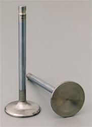 Valves, Exhaust, Stainless Steel, 1.710 in. Diameter, .341 in. Stem, 5.067 in. Length, Ford, Set of 8