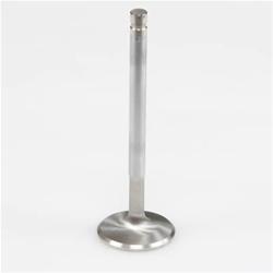 Valves, Exhaust, Stainless Steel, 1.725 in. Diameter, .371 in. Stem, 5.374 in. Length, Chevy, Set of 8