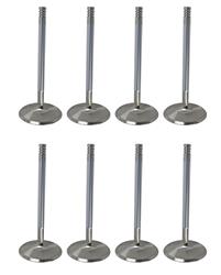 Valves, Race Master, Intake, Stainless Steel, 2.140 in. Diameter, 5.135 in. Overall Length, Chrysler, Dodge, Jeep, 6.4L, Set of 8