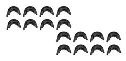 Valve Locks, Machined, Steel, 10 Degree, 1-Groove Beadlock, 5/16 in. Valve Stem, +.050 in. Height, Set of 16