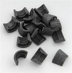 Valve Locks, Machined, Steel, 7 Degree, 1-Groove Beadlock, 11/32 in. Valve Stem, +.050 in. Height, Set of 16
