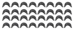 Valve Locks, Machined, Titanium, 10 Degree, 1-Groove, 11/32 in. Valve Stem, Set of 32