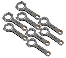 Connecting Rods, 4340 H-Beam, Cap Screw, Bushed, Mopar, Hemi V8 Modular, Set of 8