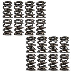 Valve Springs, Dual, 1.560 in. Outside Diameter, 533 lbs./in. Rate, 1.200 in. Coil Bind Height, Set of 16