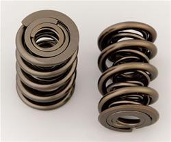 Valve Springs, Dual, 1.620 in. Outside Diameter, 500 lbs./in. Rate, 1.200 in. Coil Bind Height, Set of 16