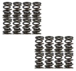 Valve Springs, Dual, 1.650 in. o.d, 635 lbs/in, 1.105 in. Coil Bind Height, .850 in. Max Valve Lift, Set of 16