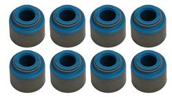 Valve Stem Seals, Viton®, Positive Stop, .500 in. Guide, 5/16 in. Valve Stem, Set of 8