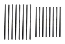 Pushrod, PRO-Line, Chromoly, 5/16 in. Diameter, 6.800/8.100 in. Length, Ball Ends, Hardened, Set of 16