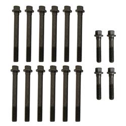 Cylinder Head Bolts, Steel, Natural, Hex Head, Chevy, Big Block, with Stock Heads, 1-Head, Set