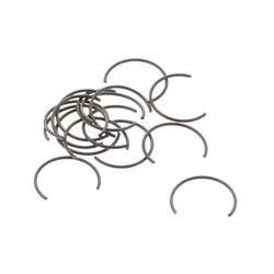 Wrist Pin Retainers, Wire Lock Type, Steel, 0.927 in. Wrist Pin Diameter, Set of 16