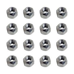 Rocker Arm Nuts, Stamped Steel Style, 3/8-24 in. Thread, Set of 16