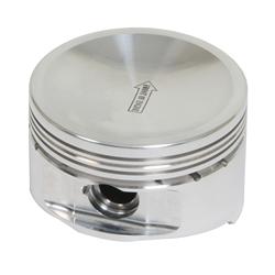 Pistons, Forged, Dish, 3.552 in. Bore, Ford, Modular V8, Set of 8