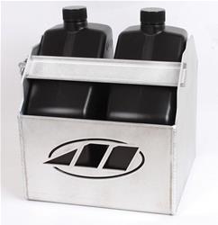 Garage and Trailer Organizers, Holds Two, One Gallon Containers, Aluminum, Each