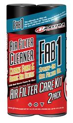 Oils, Fluids & Sealer, 2-Pack, Air Filter Maintenance Combo Kit 2-Pack Aerosol