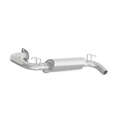 Mufflers, Sport Series, Slip-On, Oval, Stainless Steel, for use on Honda®, Each