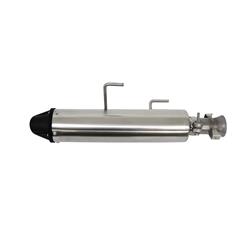 Mufflers, Trail Series, Slip-On, Round, Stainless Steel, Arctic Cat, Each