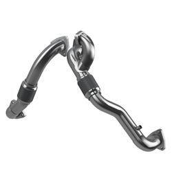 Exhaust Turbo Up Pipe, Steel, Aluminized, Kit