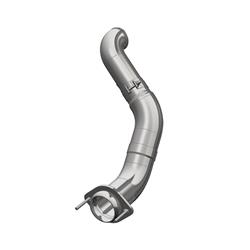 Down Pipe 4-IN. , AL- EO # D-763-1 2015 6.7L Powerstroke, Cab & Chassis Only