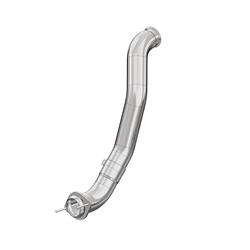 Exhaust Pipes, Turbo Downpipes, XP Series Downpipe Kits, Stainless Steel, Natural, 4.00 in. Inlet/Outlet Diameter, Ford, 6.4L Diesel, Each