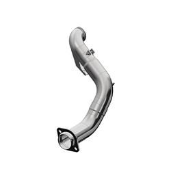 Down Pipe 4-IN. , T409- EO # D-763-1 2015-2016 6.7L Powerstroke - Non Cab & Chassis Only