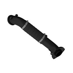 Exhaust Down Pipe, XP Series, Steel, Black Powdercoated, 3 in., Each